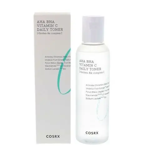 Refresh aha bha vitamin c daily toner, 150 ml - rewitalizująco-wygładzający tonik do twarzy Cosrx