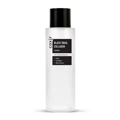 Black snail collagen toner - kolagenowy toner ze śluzem czarnego ślimaka, 150 ml Coxir