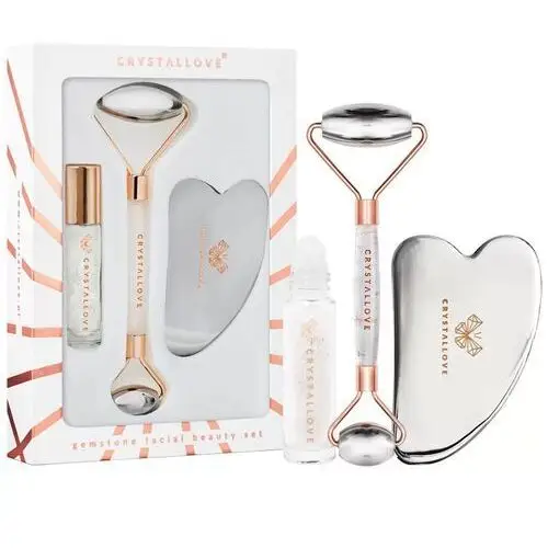 Crystallove Cryo Ice Beauty set zestaw do masażu twarzy ze stali nierdzew