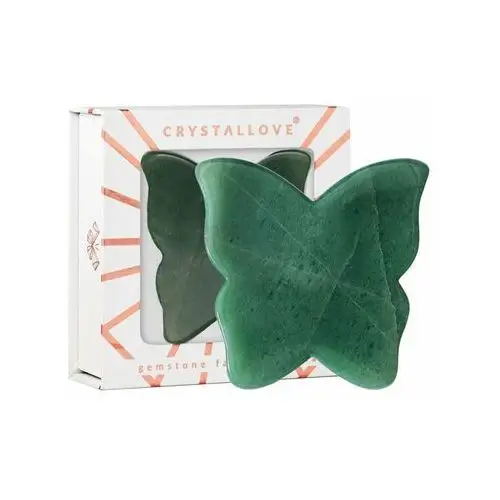 Motylek Gua Sha z awenturynu Crystallove,95