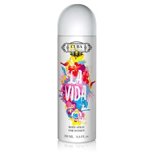 Cuba la vida for women dezodorant spray 200ml Cuba original