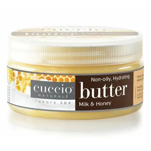 Milk & honey butter nawilżające masło do dłoni, stóp i ciała (mleko i miód) Cuccio
