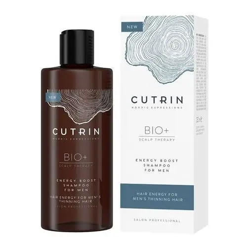 Cutrin bio+ energen boost shampoo for men (250ml)