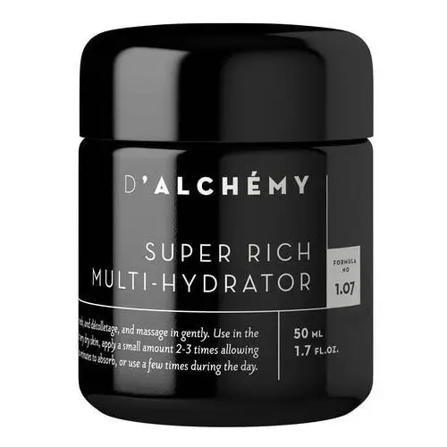 D'alchemy Super rich multi-hydrator nk07 - bogaty krem do cery przewlekle suchej