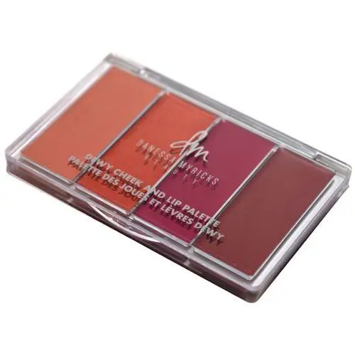 Danessa myricks beauty dewy cheek & lip palette dew it flirty