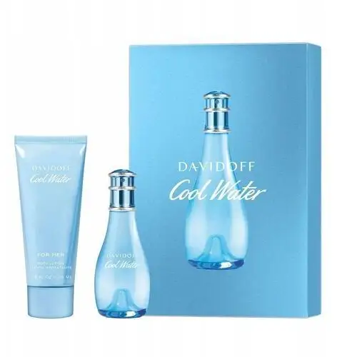 Davidoff Cool Water Woman zestaw woda toaletowa 30ml balsam do ciała