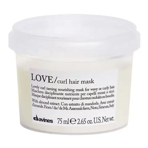 Davines Essential haircare love curl - maska do włosów falowanych i kręconych 75ml