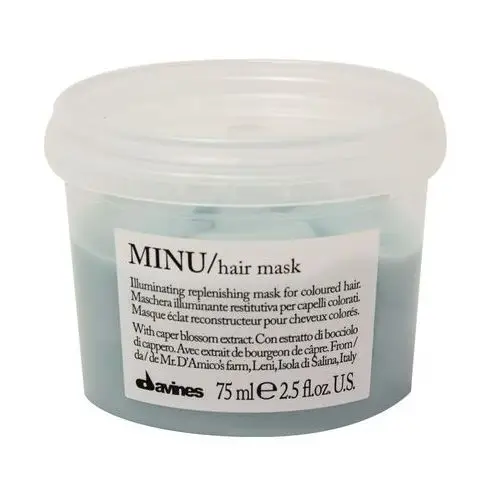 Essential haircare minu - maska do włosów farbowanych 75ml Davines