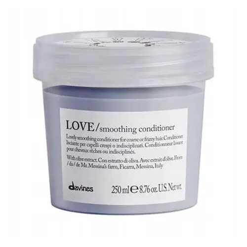 Davines Essential Love Smooth Odżywka Wygładzająca Włosy Puszące się 250ml