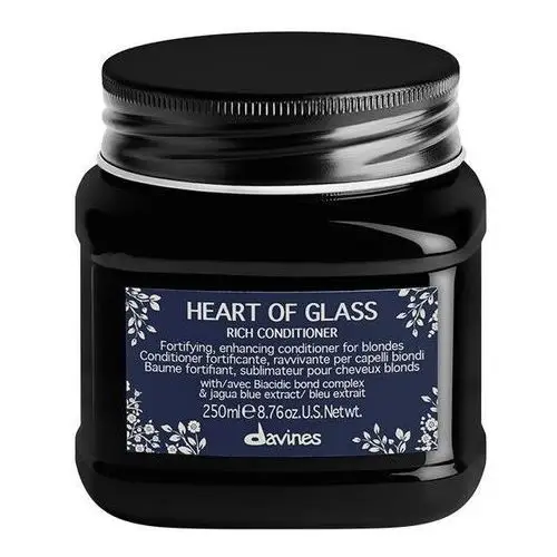 Heart of glass - odżywka do włosów blond 250ml Davines