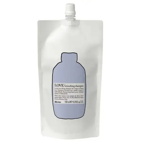 Love smooth refill - szampon do włosów puszących się 500ml Davines