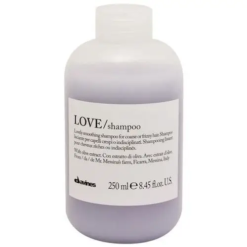 Love smooth - szampon do włosów puszących się 250ml Davines