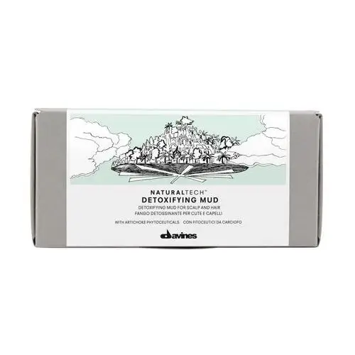 Davines !! naturaltech detoxifying mud - odtoksyczniające błoto oczyszczające skórę głowy 6x50ml