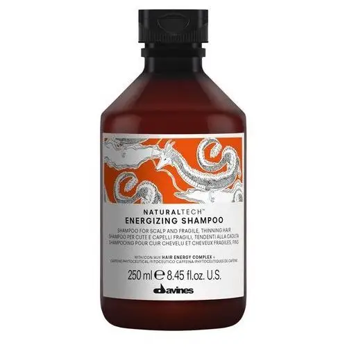 Naturaltech energizing - szampon do osłabionej skóry głowy 250ml Davines