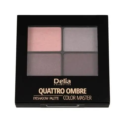 Delia cosmetics color master cienie do powiek quattro ombre nr 402 tasty 1op