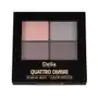 Delia cosmetics color master cienie do powiek quattro ombre nr 402 tasty 1op Sklep