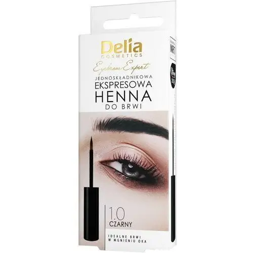 Eyebrow expert - henna ekspres do brwi augenbrauenpuder 6.0 ml Delia cosmetics