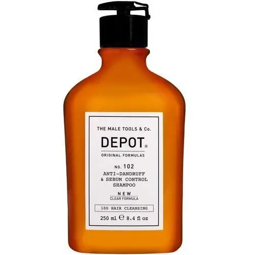 No. 102 anti-dandruff - przeciwłupieżowy szampon do włosów dla mężczyzn, 250ml Depot