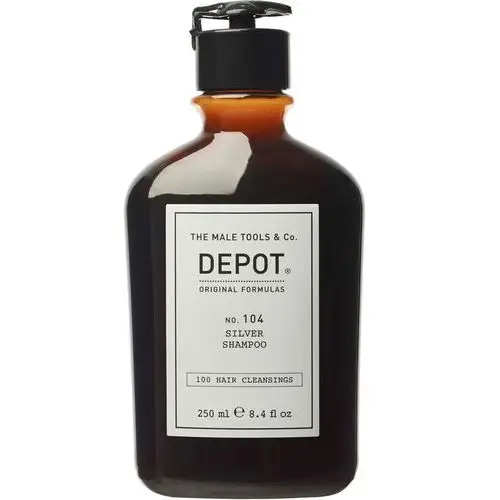 Depot no. 104, szampon do włosów siwych, 250ml, Z220001ASIL030