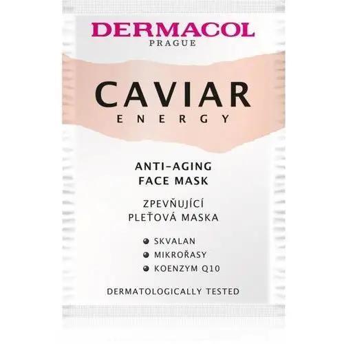 Dermacol Caviar Energy maseczka do twarzy 2x8 ml dla kobiet,2