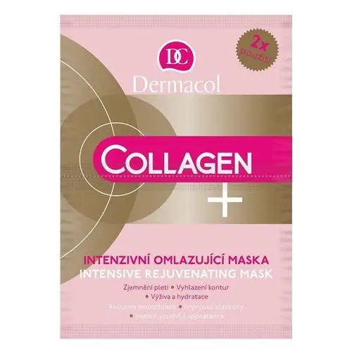 Dermacol Collagen+ maseczka do twarzy 2x8 g dla kobiet