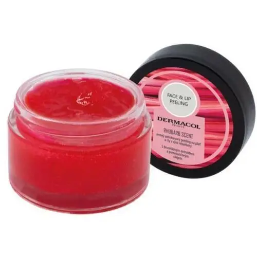 Dermacol, face & lip peeling rhubarb scent, peeling, w, 50 g {dermacol}