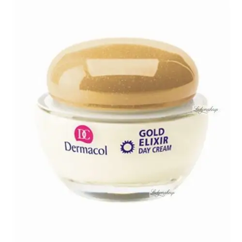 Gold elixir - rejuvenating caviar day cream - odmładzający krem do twarzy z kawiorem na dzień Dermacol