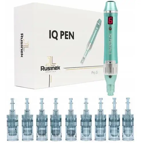 Dermapen Iq Pro Pen S 10 Kartridży Mezoterapia Doktor Pen