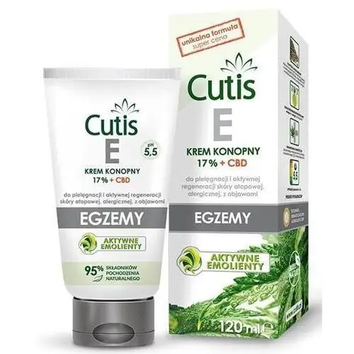 Cutis e egzema krem konopny 17% + cbd 120ml Dermaprofil sp. z o.o