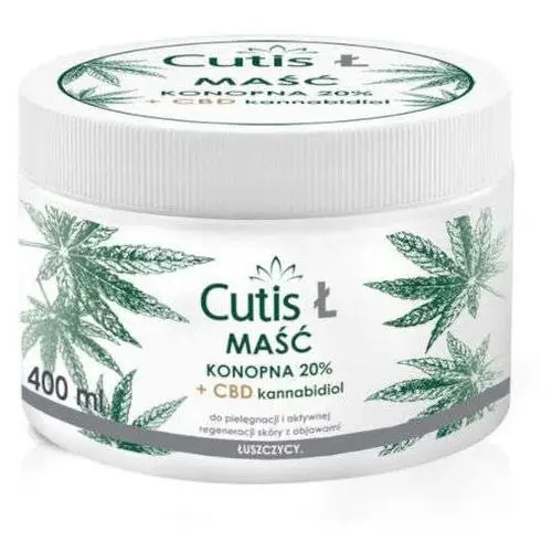 Cutis ł maść konopna 20% + cbd 400ml Dermaprofil sp. z o.o