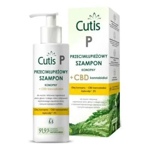 Cutis p przeciwłupieżowy szampon konopny + cbd 150ml Dermaprofil sp. z o.o