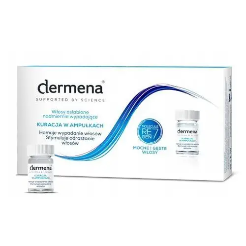 Dermena Hair Care kuracja do włosów osłabionych 15 ampułek