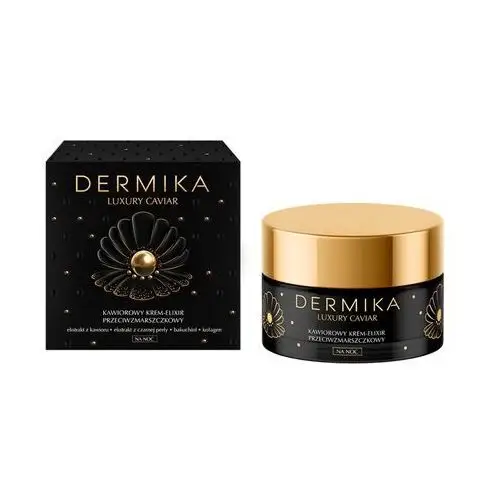 Dermika luxury caviar kawiorowy krem-elixir przeciwzmarszczkowy na noc 50ml