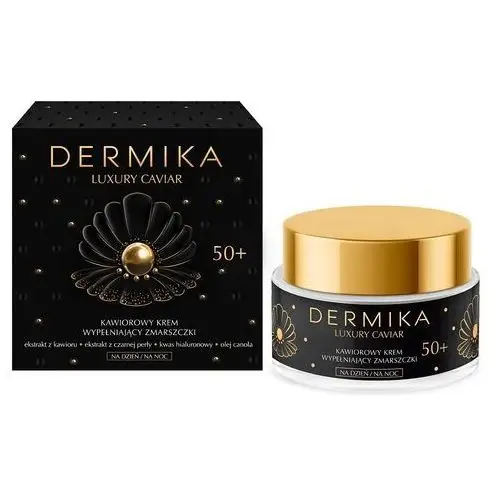 Dermika luxury caviar krem uzupełniający przeciw zmarszczkom 50+ 50 ml