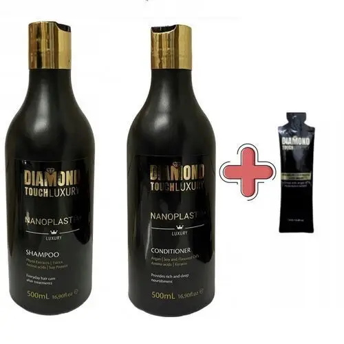 Diamond Touch Luxury Po Nanoplastii Zestaw Szampon Odżywka 2X500ML