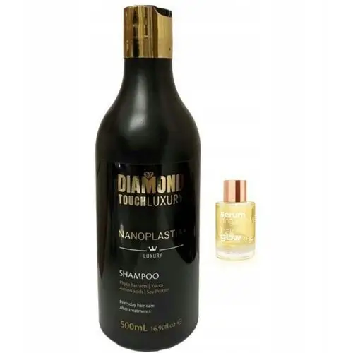 Diamond Touch Luxury Szampon po Nanoplastii 500ml Olejek Uv 10ml