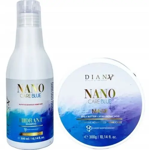 Diana Beauty Nano Care Blue zestaw 2x 300ml po nanoplastii