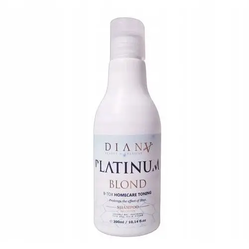 Diana Beauty Platinum Szampon po zabiegu boto-xu i keratynie blond 300 ml