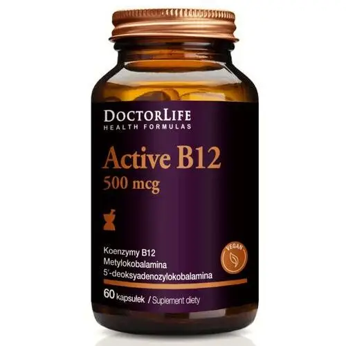 Suplement aktywna witamina B12 Doctor Life,94