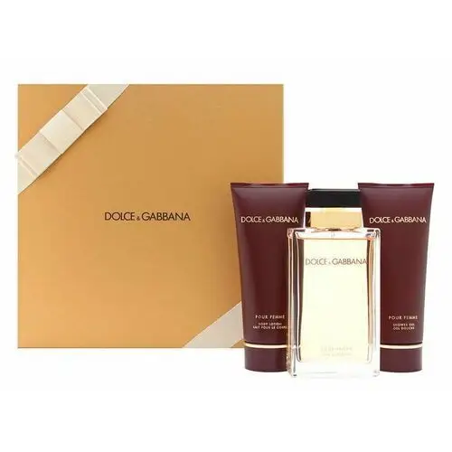 Dolce & Gabbana, Pour Femme, zestaw kosmetyków, 3 szt