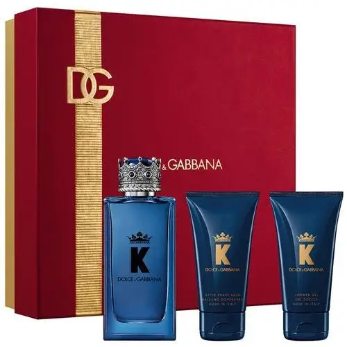 Dolce&gabbana Dolce & gabbana gift set k by edt + after shave balm + shower gel (200 ml)