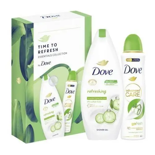 Dove Refreshing Women Gift Set ( Shower Gel 250 ml + Deodorant Spray 150 ml )