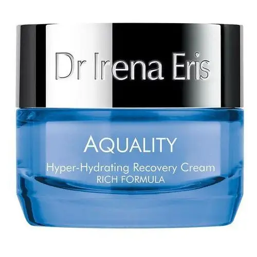Dr Irena Eris - AQUALITY - Hyper-Hydrating Recovery Cream - Głęboko nawilżający krem regenerujący do twarzy - Dzień/Noc - 50 ml, 459303