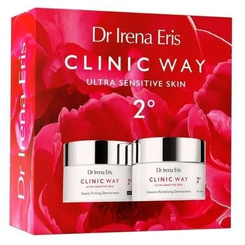 Dr irena eris clinic way 2° dermokrem intensywnie rewitalizujący na dzień spf20 50ml+dermokrem głęboko ujędrniający na noc 50ml