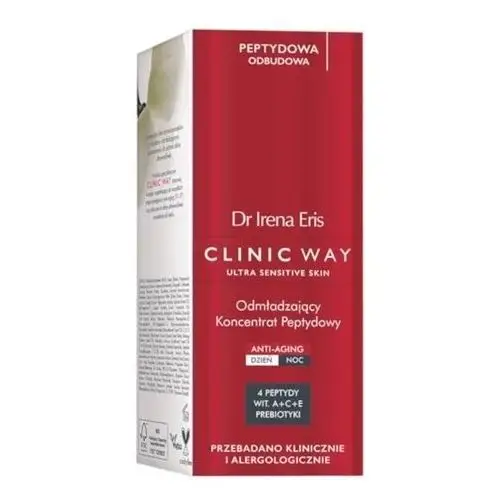 Dr irena eris clinic way odmładzający koncentrat peptydowy 30 ml