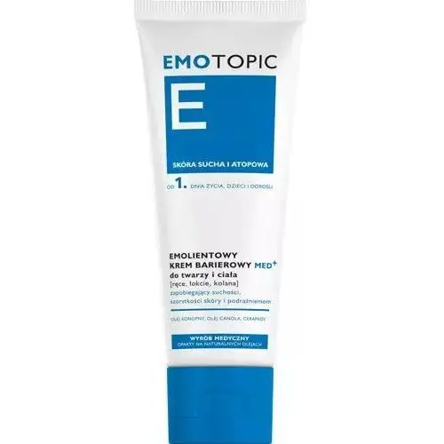 Emotopic emolientowy krem barierowy med+ 75ml Dr irena eris