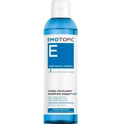 Emotopic Hydro-Micelarny szampon kojący MED+ do częstego stosowania 250ml