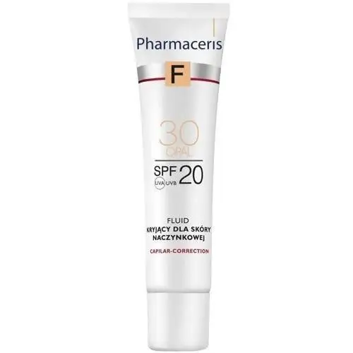 Pharmaceris F Capilar Corretion fluid SPF20 kryjący dla skóry naczynkowej opal 30 - 30ml