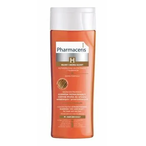 Pharmaceris H H-KERATINEUM Skoncentrowany szampon wzmacniający do włosów osłabionych i przerzedzonych 250ml