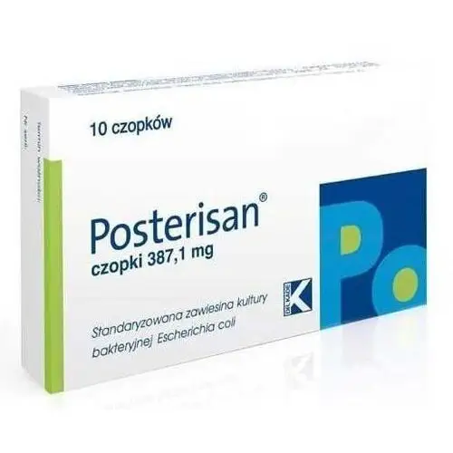 Posterisan czopki x 10 sztuk